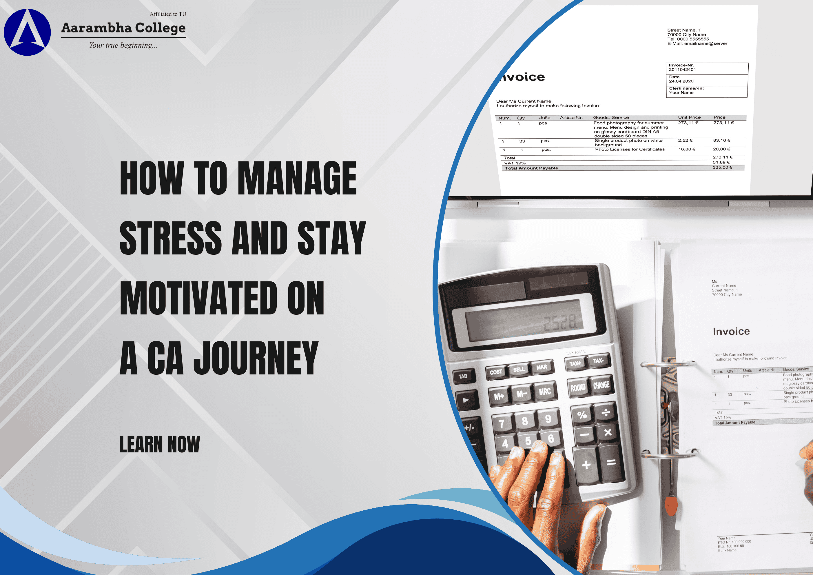How to Manage Stress and Stay Motivated During the CA Journey